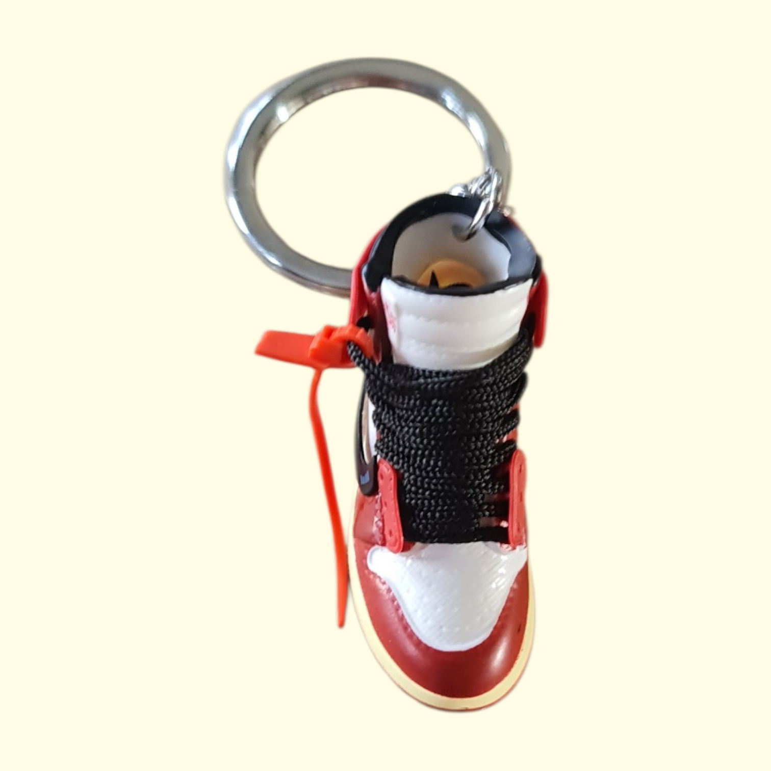 Jordan 1 Off White Trainer Keyring