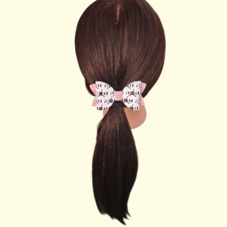 Jumpman Pink Mermaid Hair Bow
