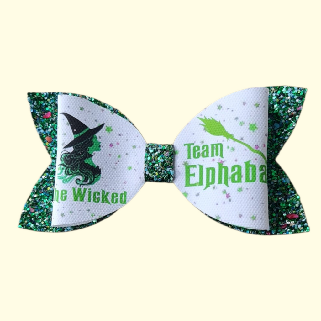 Wicked Elphaba Standard Hair Bow