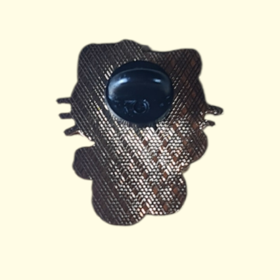 Hello Kitty Flower Pin Badge