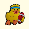 Duck Rugby Pin Badge
