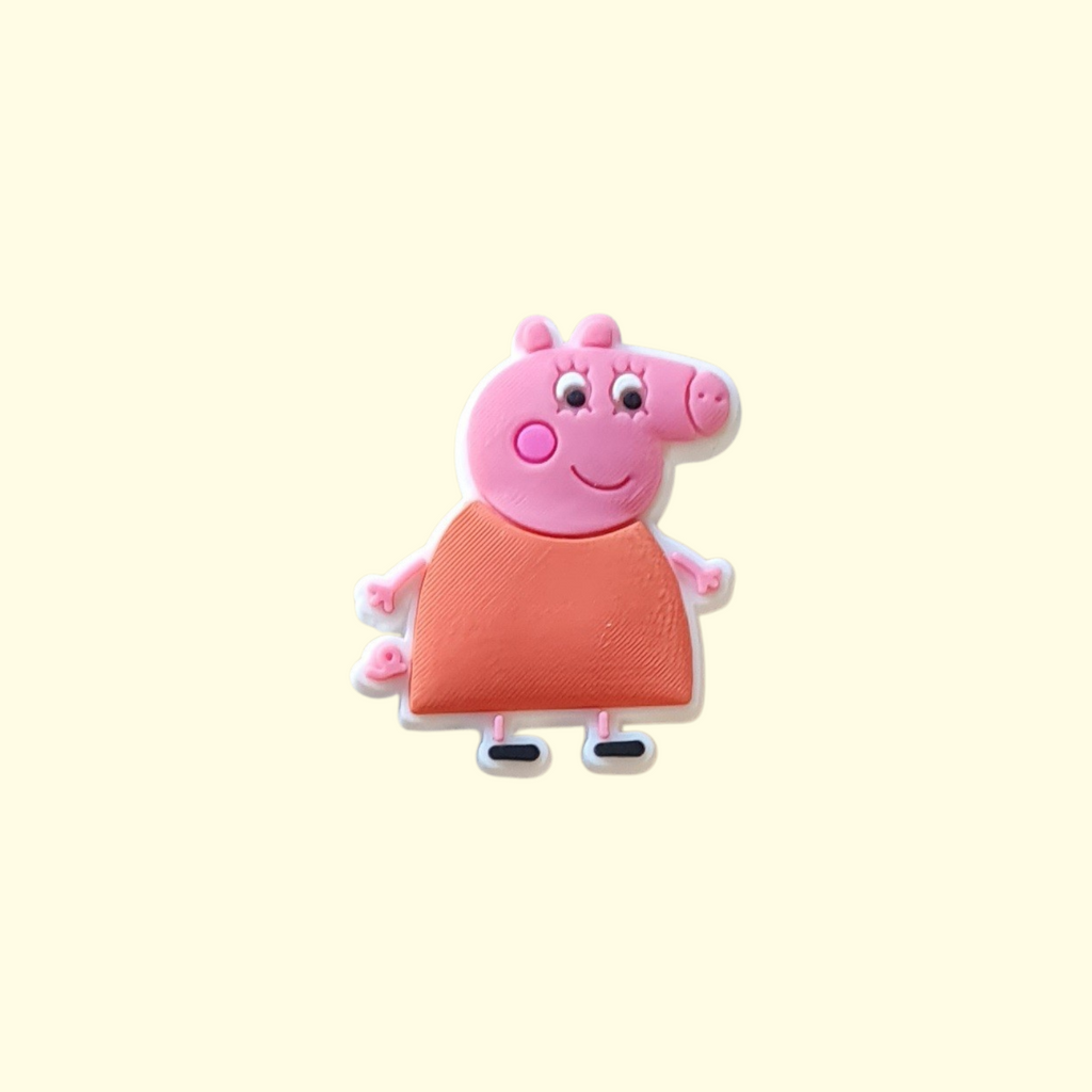 Peppa Pig Crocs Charms x4
