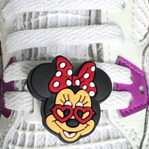 Charm Tag White Shoelace Charms