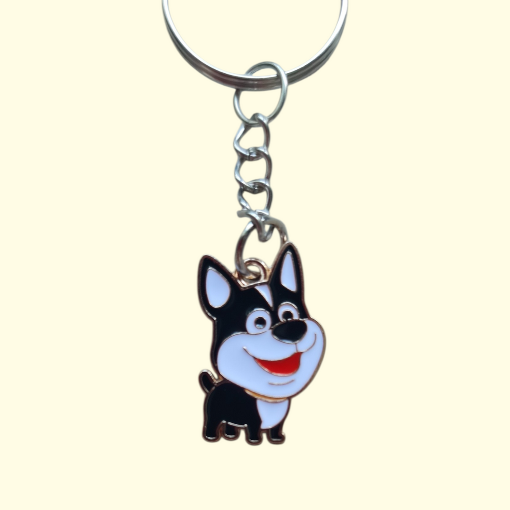 Dog Sheepdog Keyring