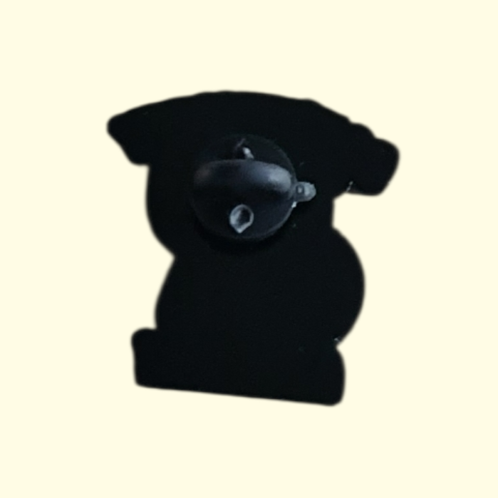 Capybara Don't Worry Pin Badge