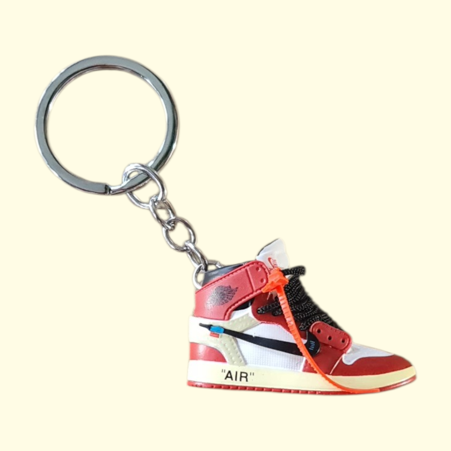 Jordan 1 Off White Trainer Keyring