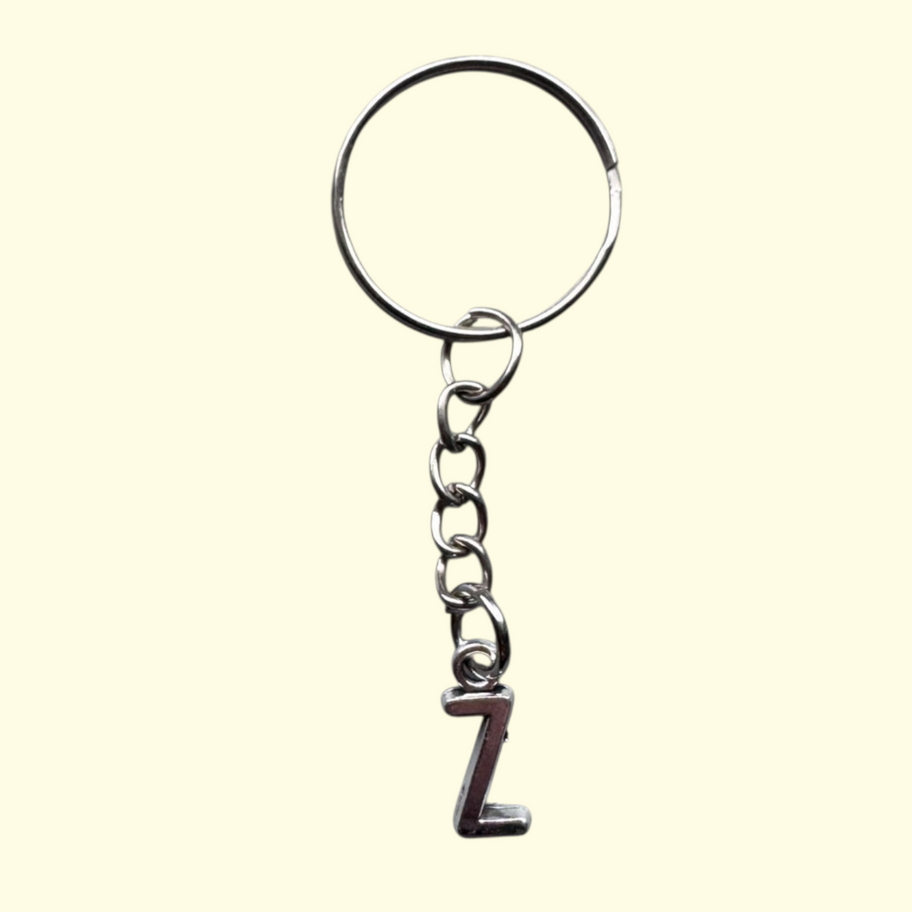 Letter Z Keyring