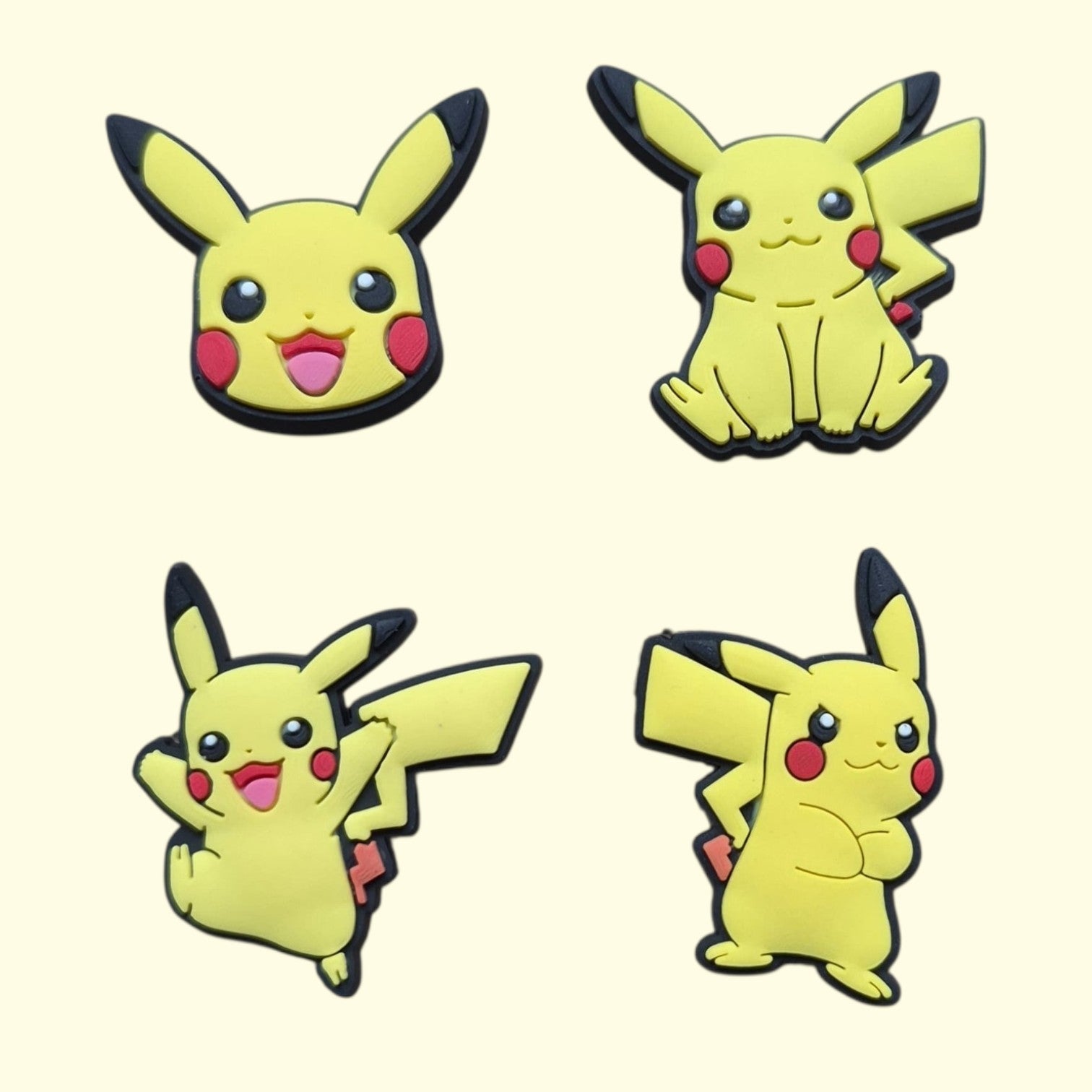 Pokemon Crocs Charms x4