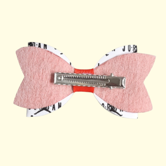 Jumpman Red Hair Bow