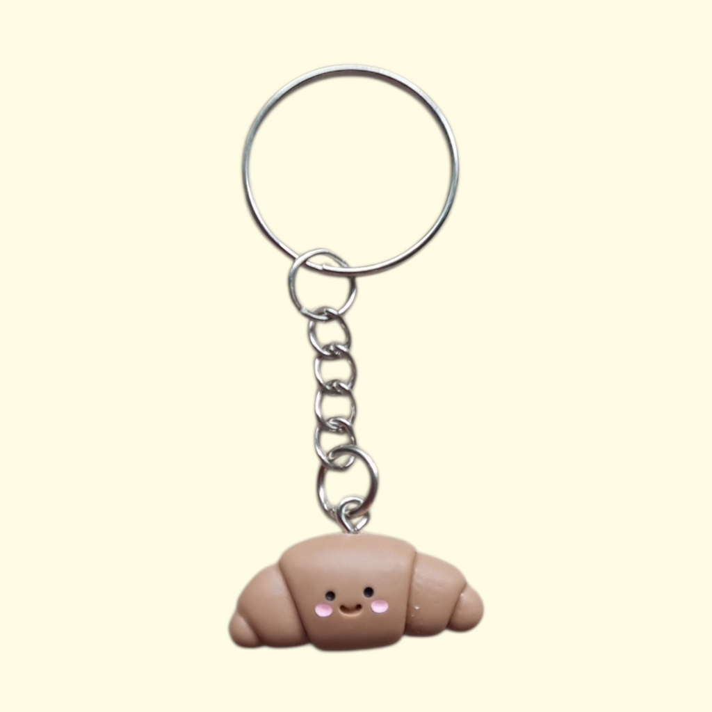 Croissant Keyring