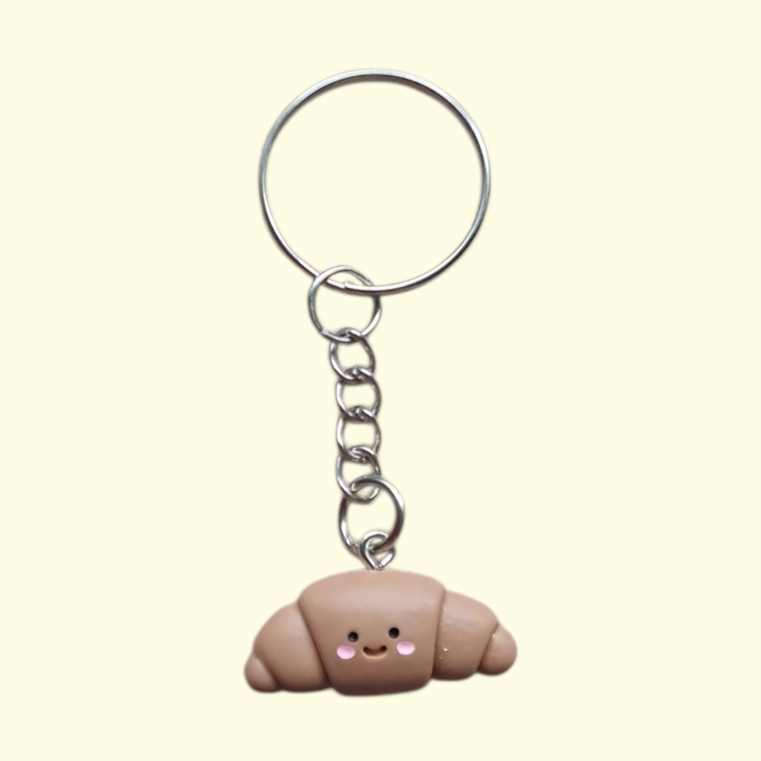 Croissant Keyring