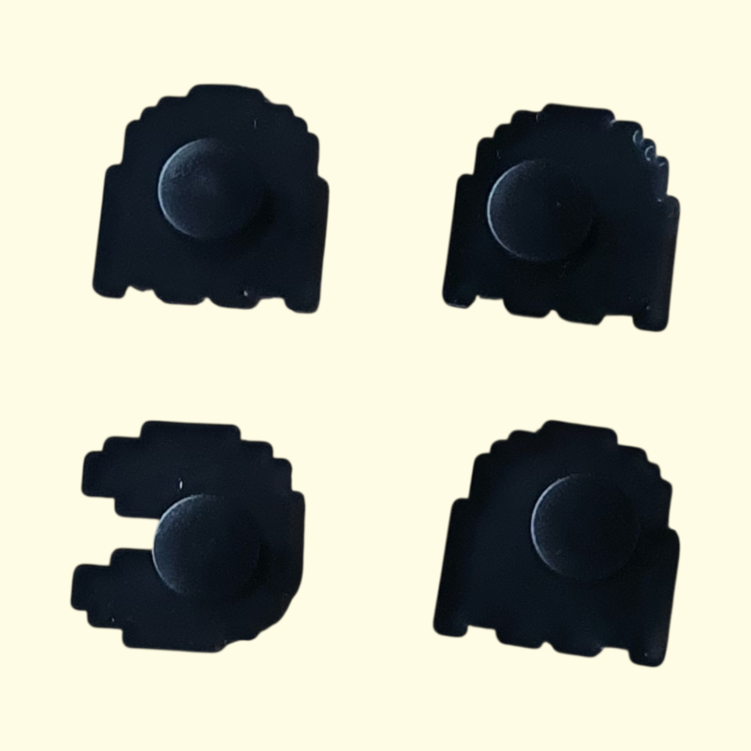 Pacman Crocs Charms x4