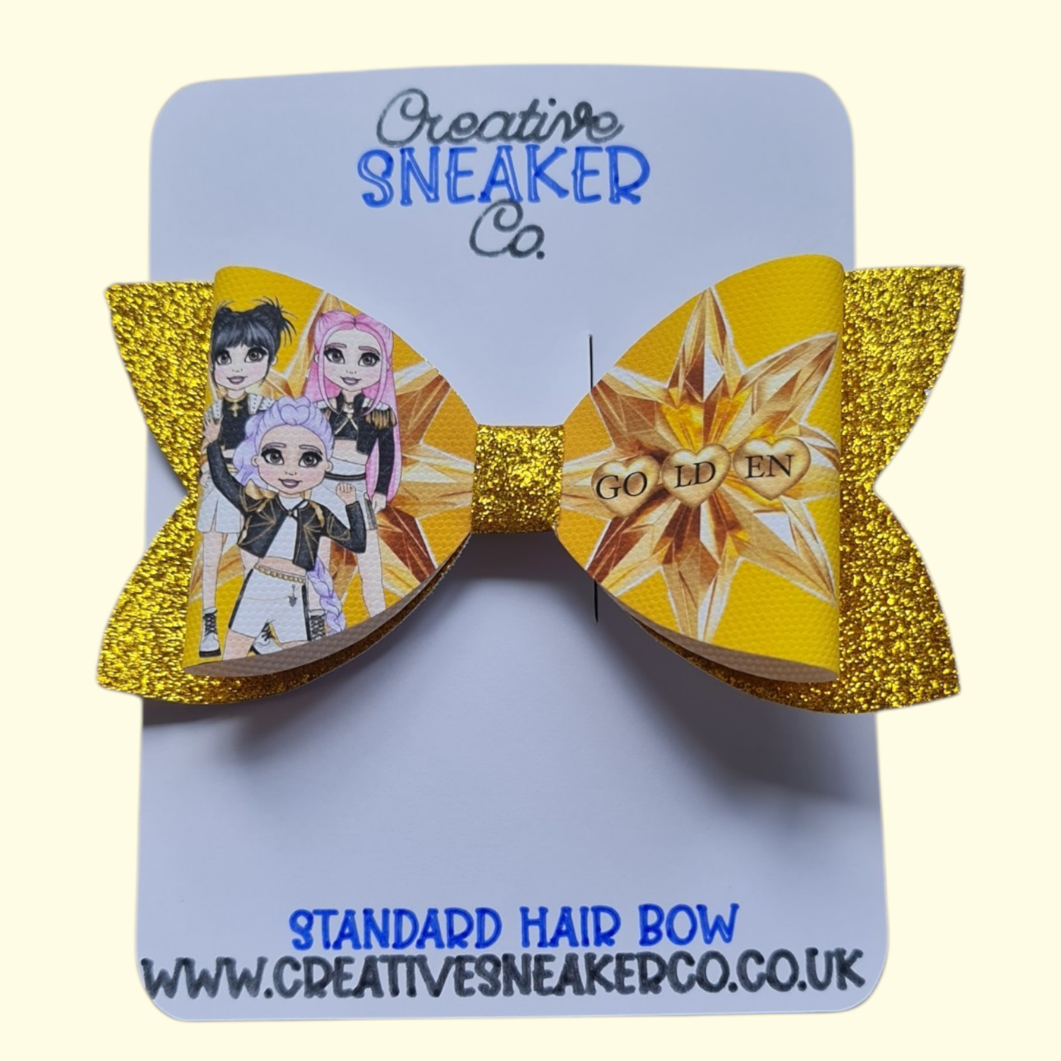 Huntrix Golden Standard Hair Bow
