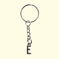 Letter E Keyring