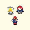 Paddington Bear Crocs Charms x3