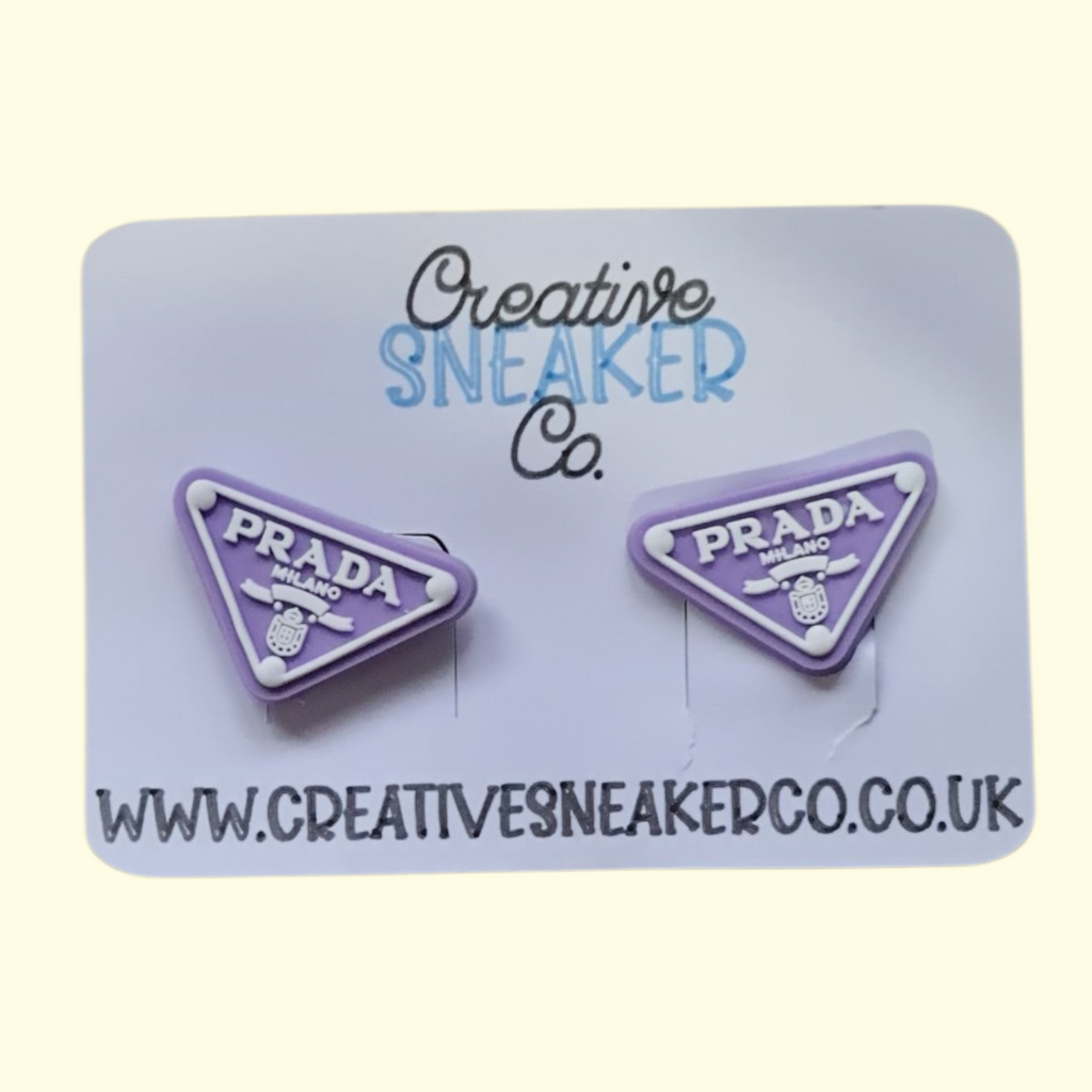 Designers Purple Crocs Charms x2