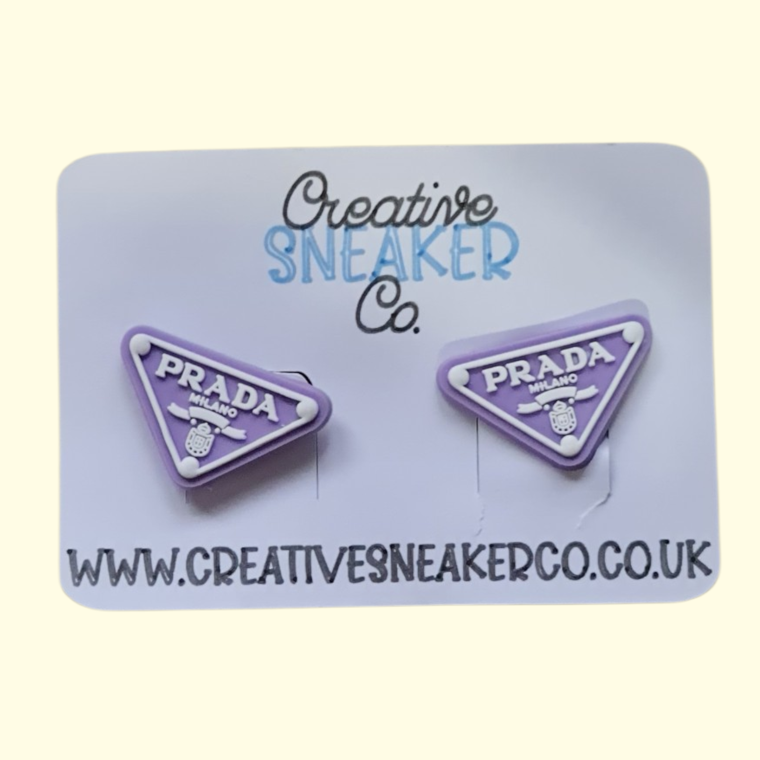 Designers Purple Crocs Charms x2
