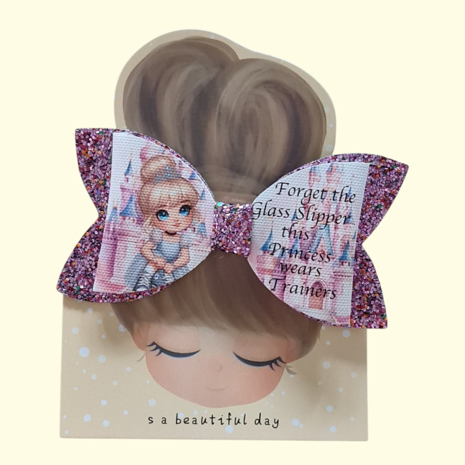 Cinderella Hair Bow