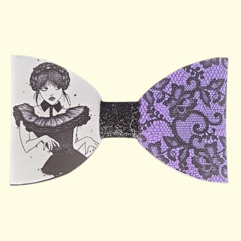Wednesday Addams Single Hair Bow