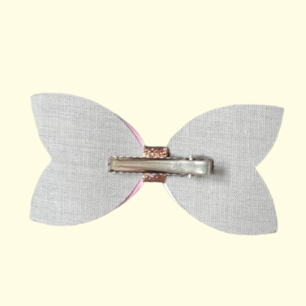 Makeup Brunette Standard Hair Bow