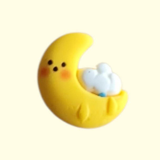 Moon and Cloud Pocket Hug