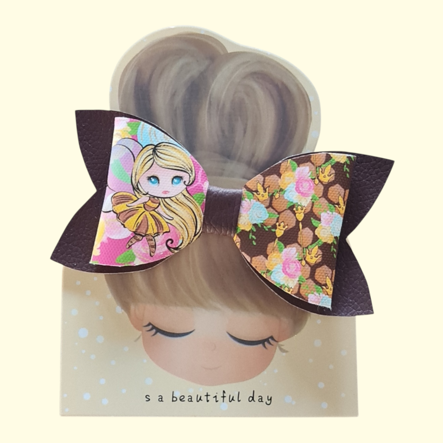 Spring Fairy Hair Bow