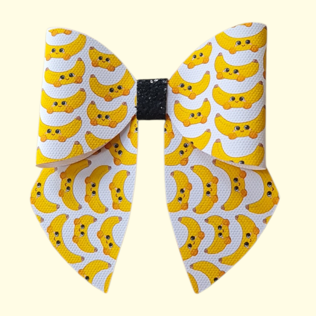 Jelly Cat Banana Plushie Sailor Hair Bow