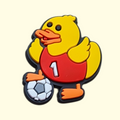 Duck Football Pin Badge