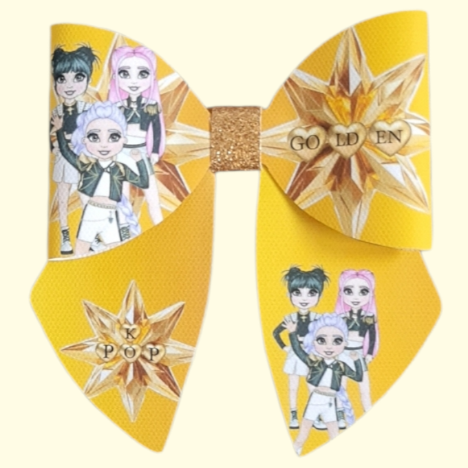 Huntrix Golden Sailor Hair Bow