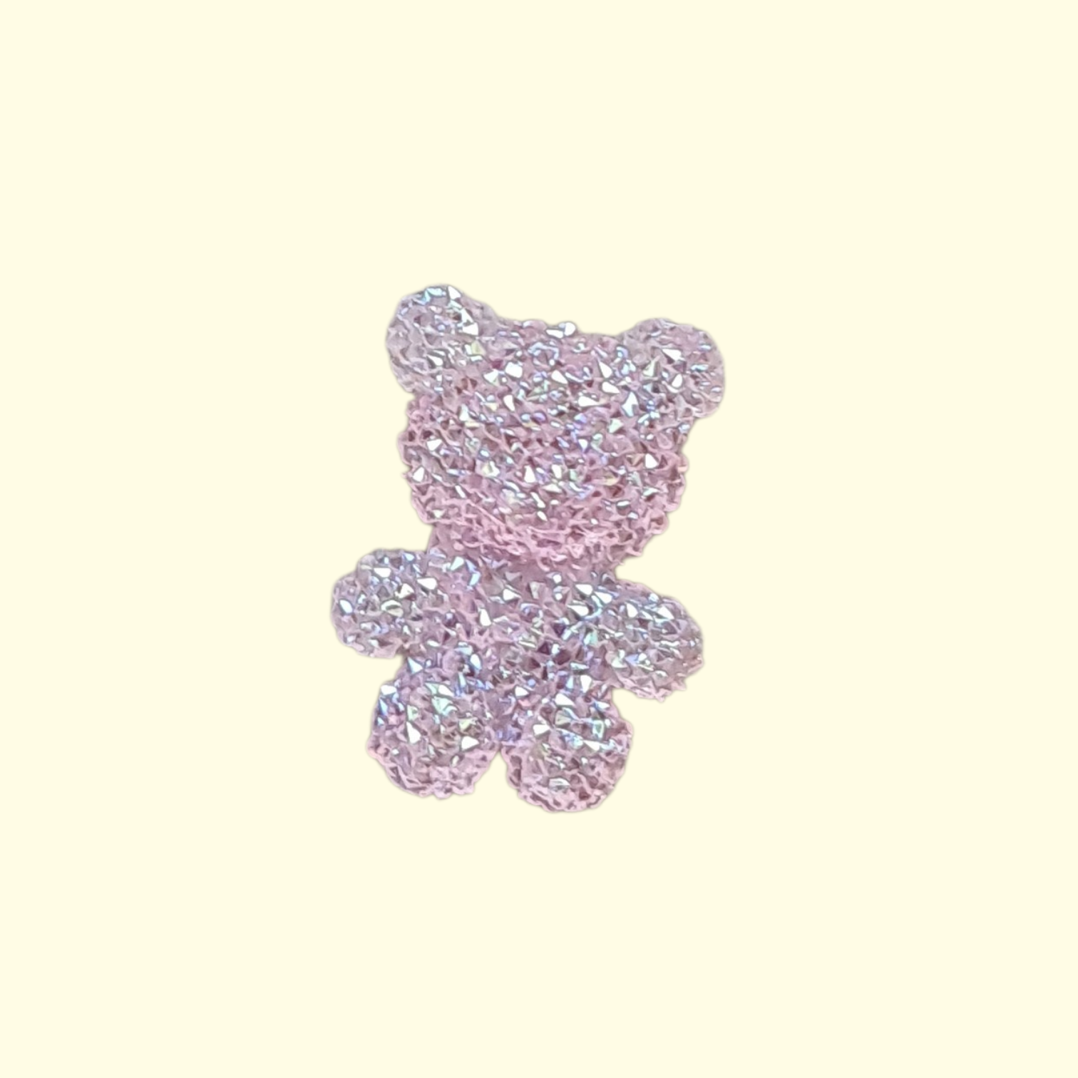 Pink Bear Crocs Charms x4