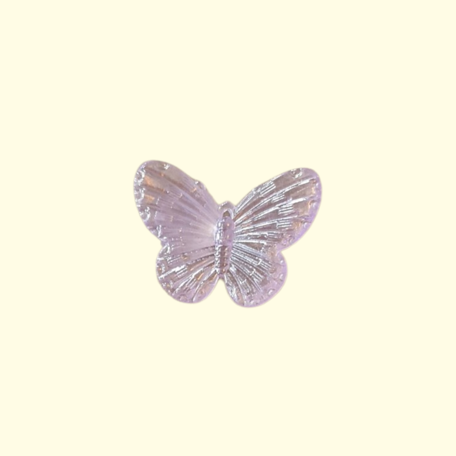 Purple Butterfly Crocs Charms x4