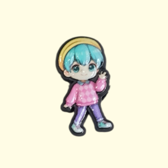 Saja Boys Crocs Charms x5