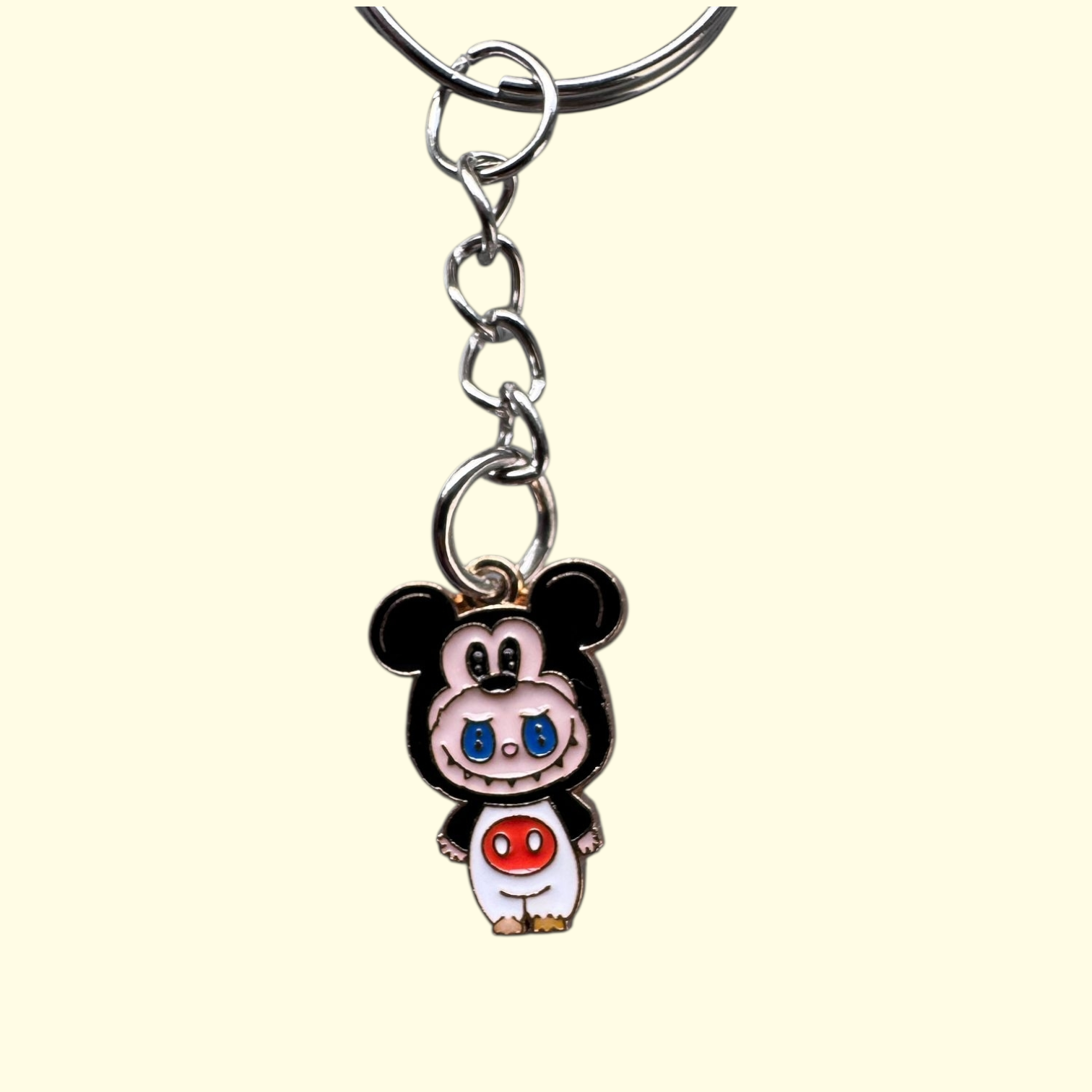 Labubu Mickey Mouse Keyring