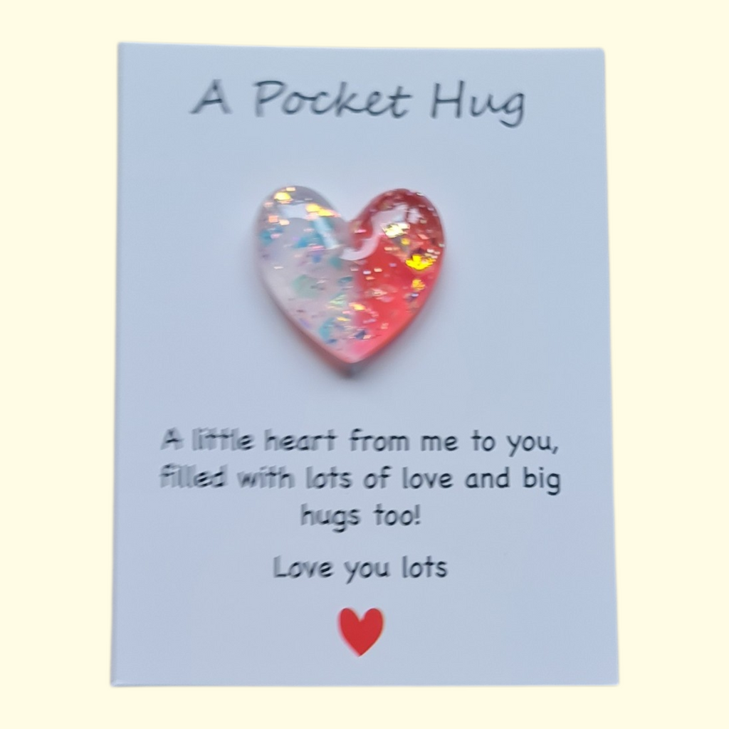 Heart Red Pocket Hug