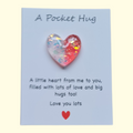 Heart Red Pocket Hug