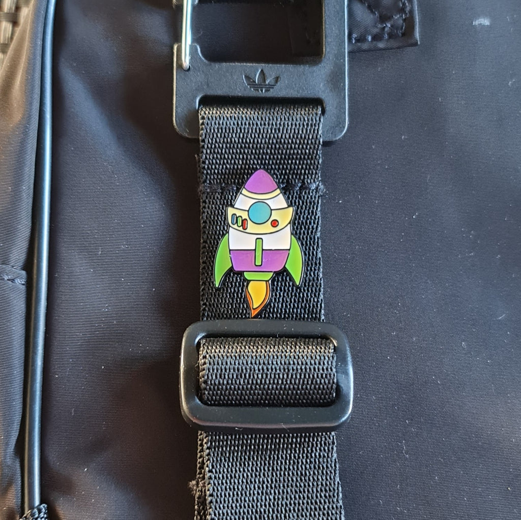 Toy Story Buzz Rocket Pin Badge