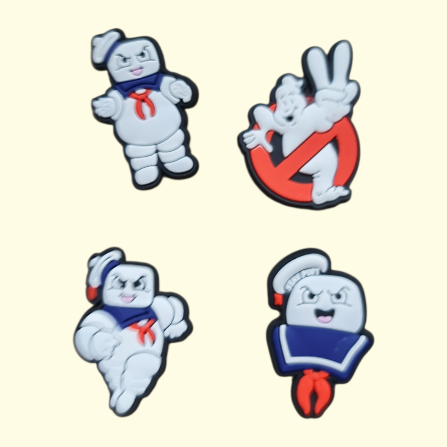 Ghost Busters Crocs Charms x4