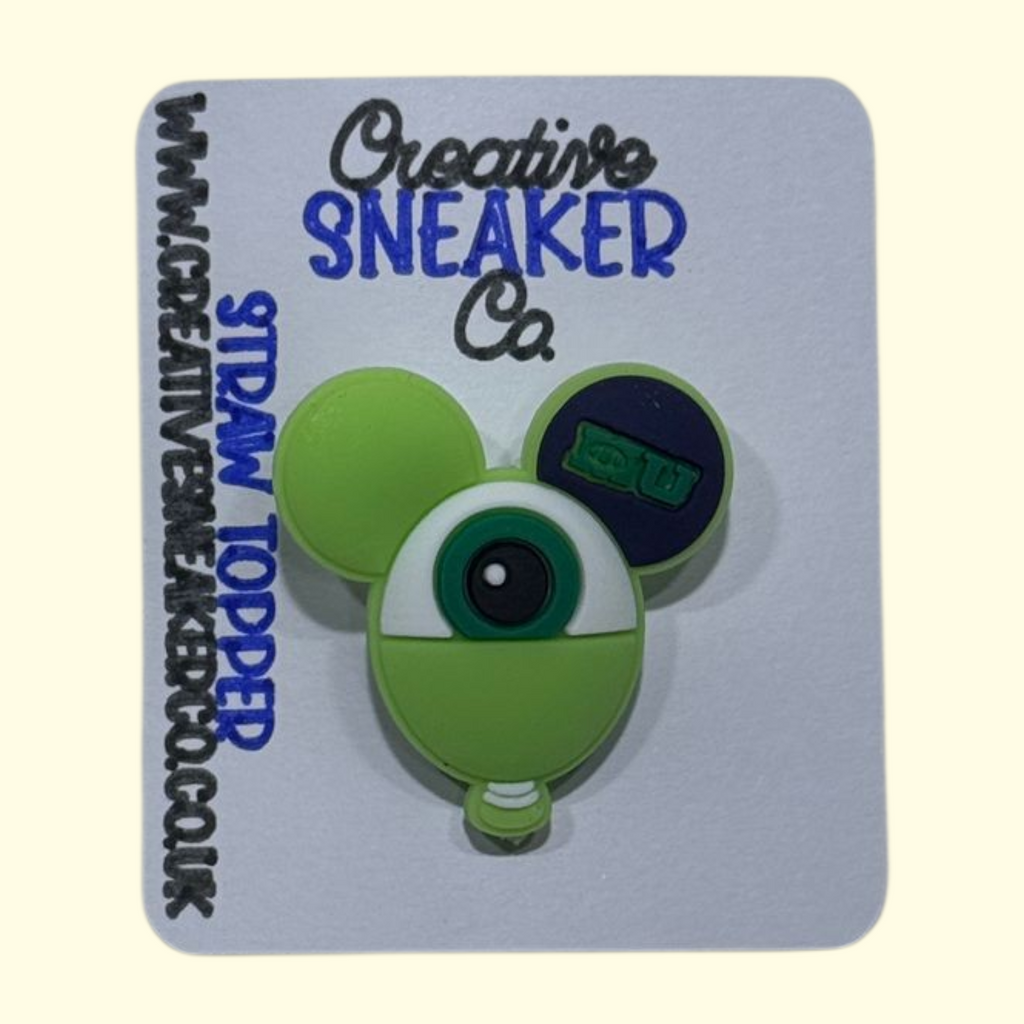 Disney Ears Mike Wazowski Straw Topper