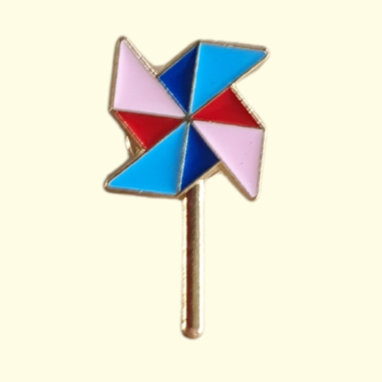 Windmill Pin Badge