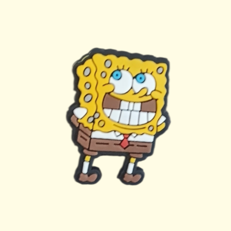 Spongebob Crocs Charms x4