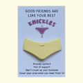 Knickers Pastel Yellow Pocket Hug