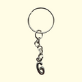 Letter G Keyring