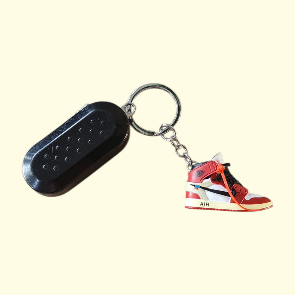Jordan 1 Off White Trainer Keyring