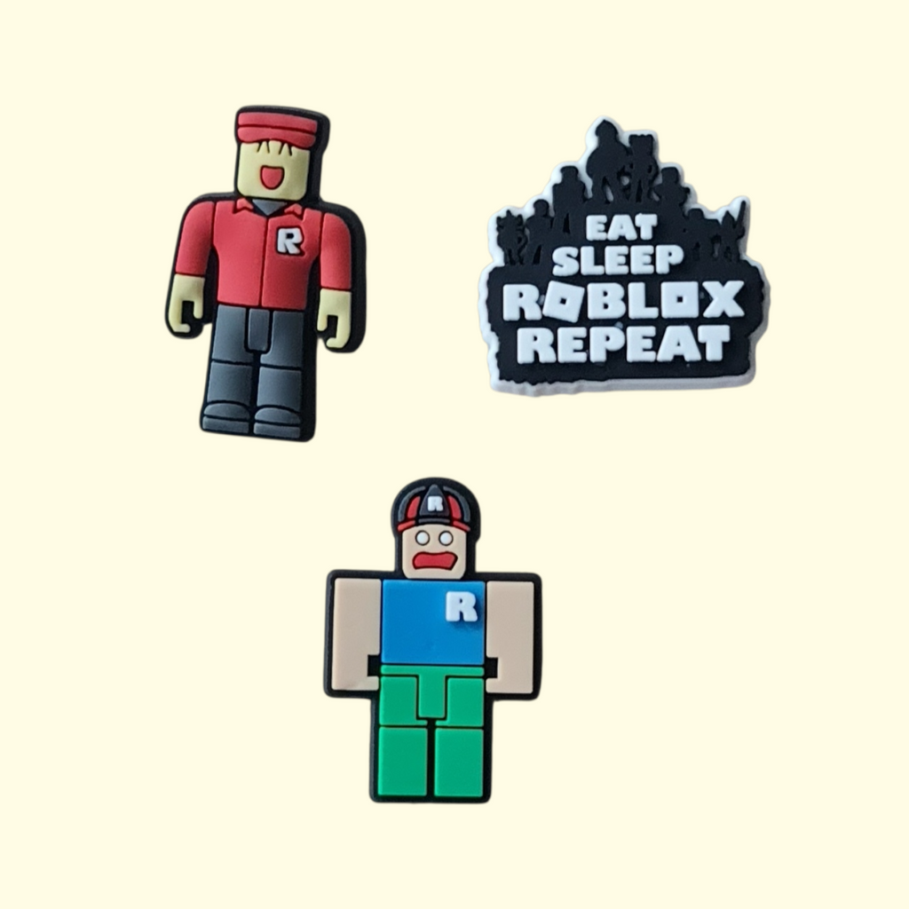 Roblox Crocs Charms x3