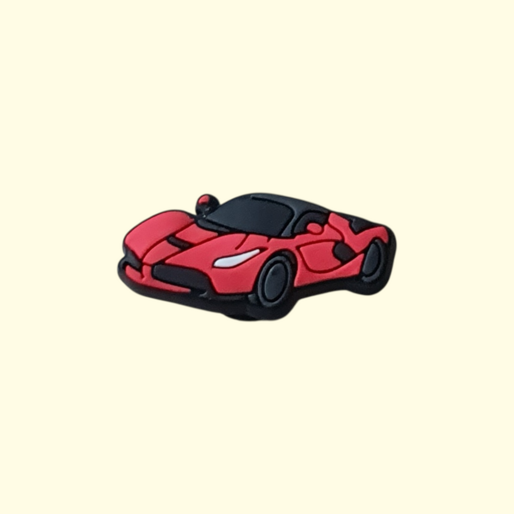 Super Cars Crocs Charms x4