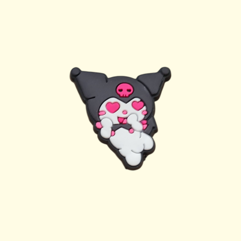 Sanrio Kuromi Crocs Charms x4
