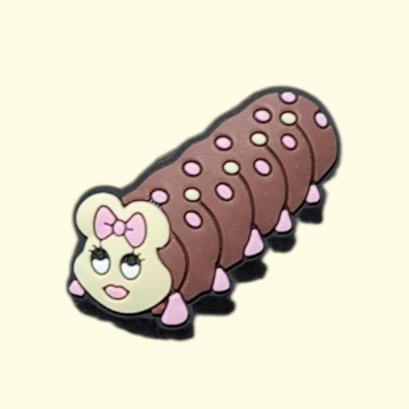 Caterpillar Cake Crocs Charms x3