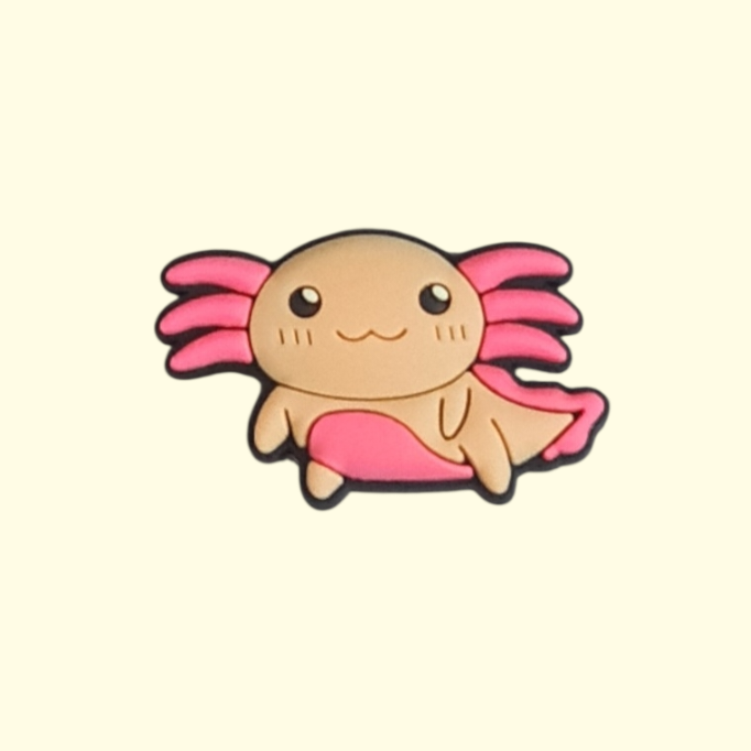 Axolotl Crocs Charms x4