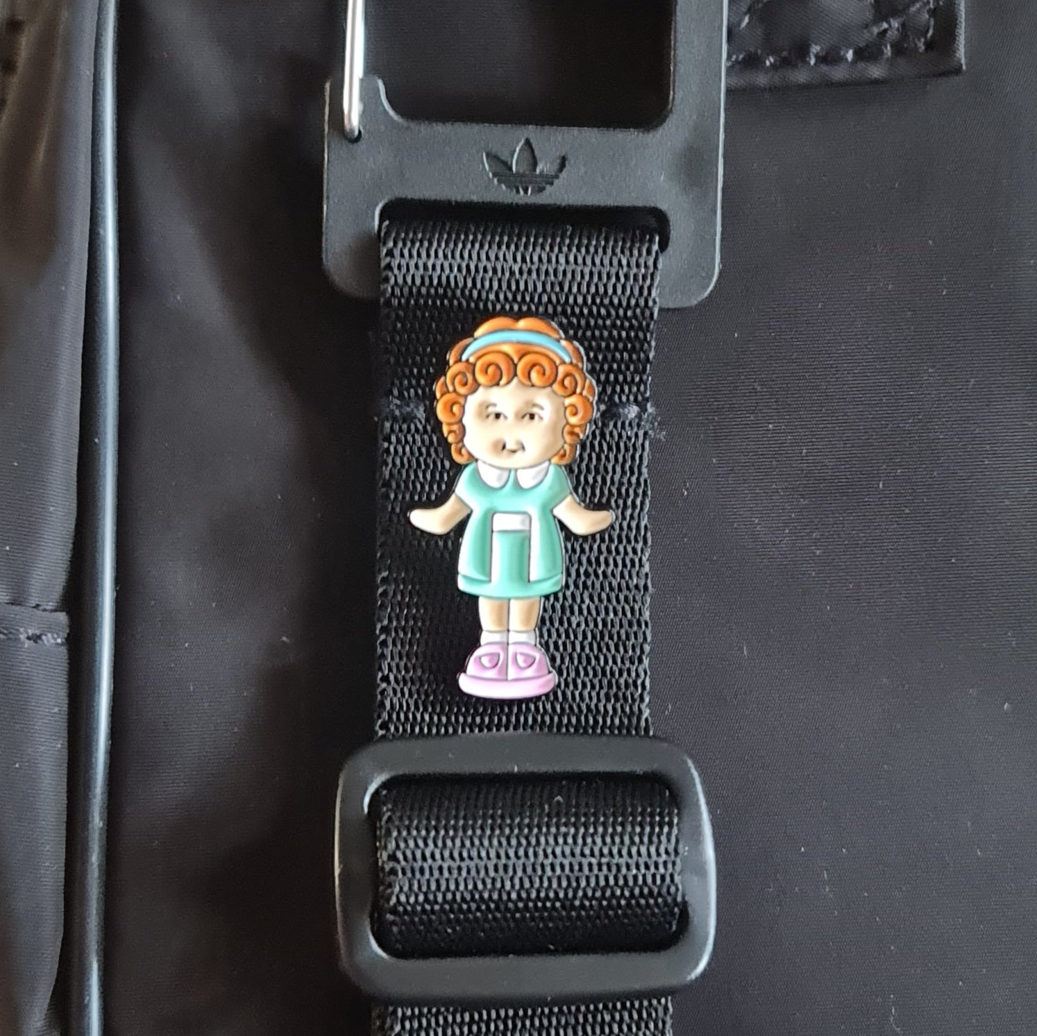 Polly Pocket Doll Pin Badge