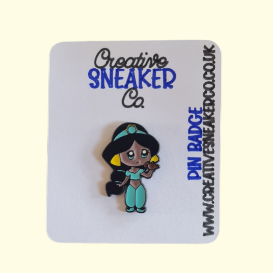 Princess Jasmin Pin Badge